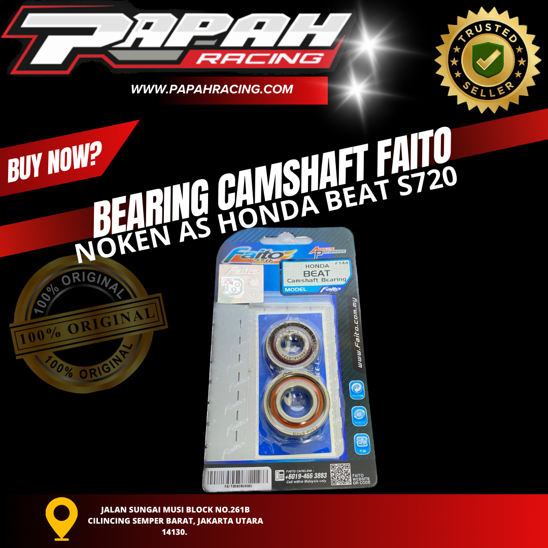 BEARING CAMSHAFT NOKEN AS HONDA BEAT S720